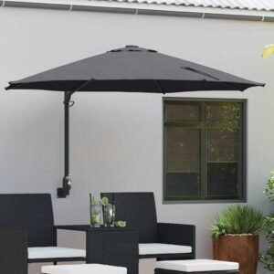 Garden Parasol Anthracite 248 x 248 x 148 cm