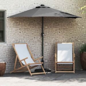 Garden Parasol Anthracite 294 x 150 x 223 cm