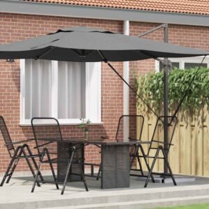 Roma Umbrella Anthracite 286 x 284 x 265 cm