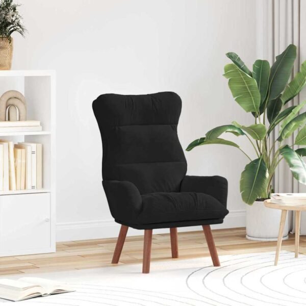 Armchair Black 69 x 74 x 93 cm Velvet