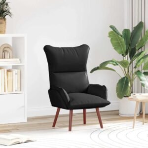 Armchair Black 69 x 74 x 93 cm Artificial Leather