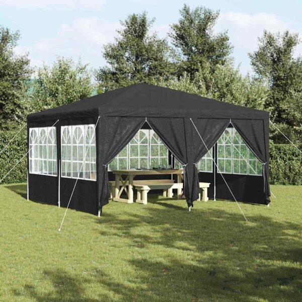 Party Tent Anthracite 400 x 400 x 266 cm Polyethylene