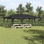 Party Tent Anthracite 600 x 400 x 266 cm Polyethylene and Steel