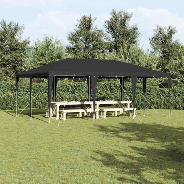 Party Tent Anthracite 600 x 400 x 266 cm Polyethylene and Steel
