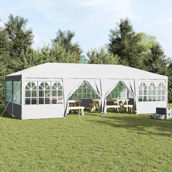 Party Tent White 800 x 400 x 266 cm Polyethylene