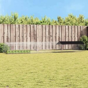 Rabbit Cage Silver 600 x 78 x 78 cm Galvanised Steel