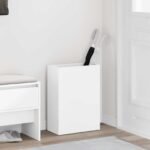 Umbrella Stand White 40 x 20 x 55.5 cm Engineered Wood