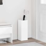 Umbrella Stand White 20 x 20 x 55.5 cm Engineered Wood
