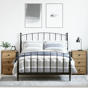 Bedside Cabinet with Drawer 2 pcs Brown 40 x 36 x 60 cm