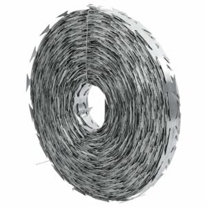 Razor Concertina Wire Galvanised Steel 500 m