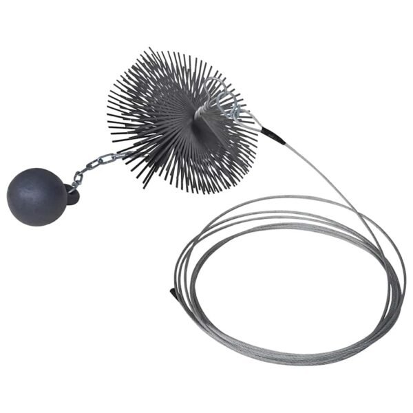 Round Chimney Cleaning Brush Dia. 20 cm