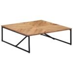 Coffee Table 110x110x36 cm Solid Acacia Wood