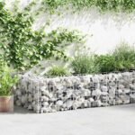 Gabion Wall Galvanised Steel 450x30x50 cm