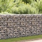 Gabion Wall with Covers Galvanised Steel 300x50x100 cm