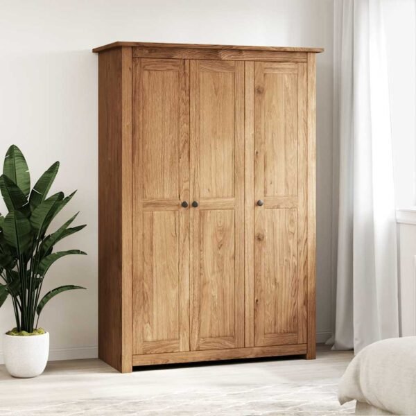 3-Door Wardrobe 118x50x171.5 cm Pine Panama Range