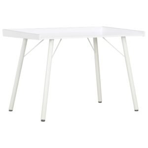 Desk White 90x50x79 cm