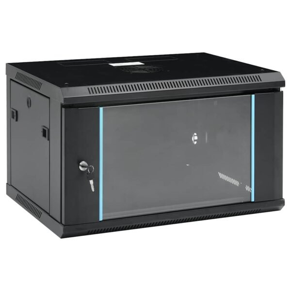 6U Wall Mounted Network Cabinet 19" IP20 600x450x350 mm
