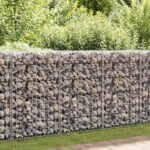 Gabion Wall with Covers Galvanised Steel 60x50x100 cm