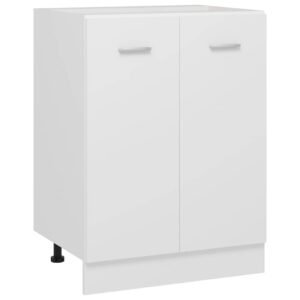 Bottom Cabinet Lyon White 60x46x81.5 cm Engineered Wood