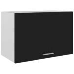 Hanging Cabinet Lyon Black 60x31x40 cm Engineered Wood