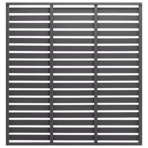 Fence Panel WPC 180x180 cm Grey