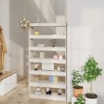 Book Cabinet/Room Divider Concrete Grey 100x30x198 cm Engineered wood