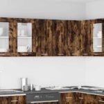 Hanging Cabinet Lyon Smoked Oak 60x31x60 cm Engineered Wood