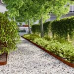 Lawn Edgings 10 pcs 10x103 cm Flexible Corten steel