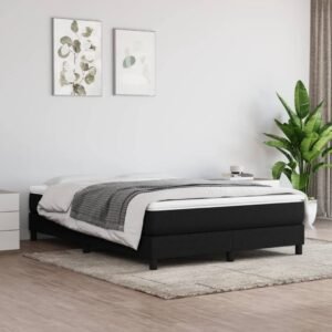 Pocket Spring Bed Mattress Medium Black 137x190x20 cm Fabric