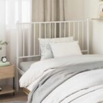 Metal Replace Headboard White 107 cm