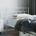 Metal Replace Headboard White 107 cm