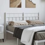 Metal Replace Headboard White 135 cm