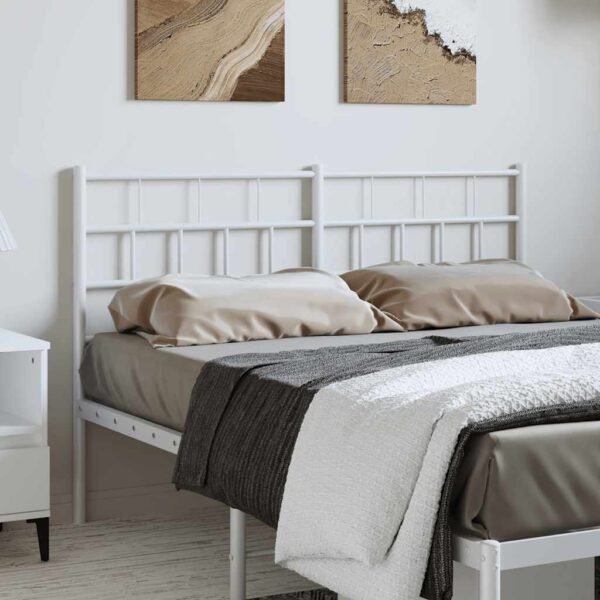 Metal Replace Headboard White 135 cm