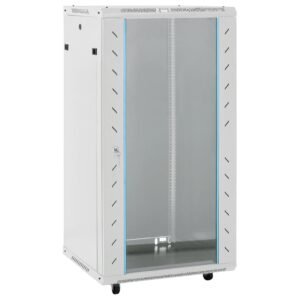 22U Network Cabinet with Swivel Feet 19" IP20 60x60x120 cm