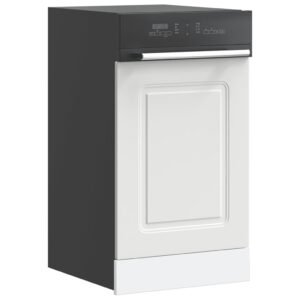 Dishwasher Panel Kalmar White 45x1.5x57 cm Engineered Wood