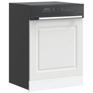 Dishwasher Panel Kalmar White 60x1.5x57 cm Engineered Wood