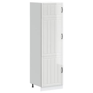Kitchen Cupboard "Lucca" High Gloss White Engineered Wood