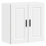 Kitchen Wall Cabinet Porto White Engineered Wood