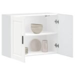 Kitchen Wall Cabinet Porto White Engineered Wood