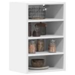 Hanging Cabinet "Riga" White 40x29,5x60 cm Engineered Wood