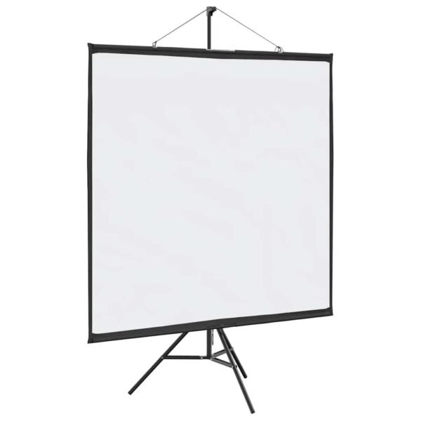 Projection Screen with Tripod 81 Inch 1:1