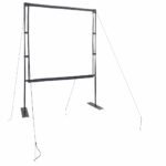 Projection Screen with Stands 89 Inch 1:1
