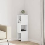 Corner Cabinet 25,5x25x80cm Engineered Wood