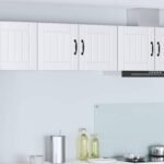 Wall Cabinet LUCCA White 80 x 31 x 40 cm Engineered Wood