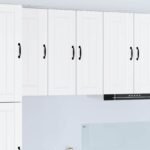 Wall Cabinet LUCCA 2 pcs White 30 x 31 x 80 cm Engineered Wood