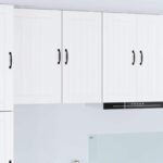 Wall Cabinet LUCCA White 40 x 31 x 80 cm Engineered Wood