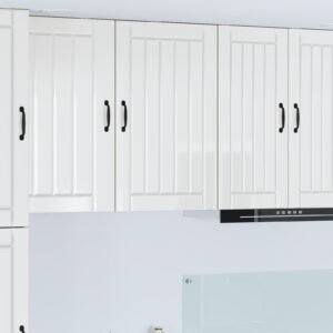 Wall Cabinet LUCCA High Gloss White 50 x 31 x 80 cm