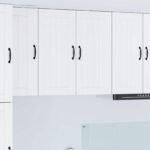Wall Cabinet LUCCA White 80 x 31 x 80 cm Engineered Wood