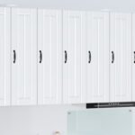 Wall Cabinet LUCCA White 30 x 31 x 100 cm Engineered Wood