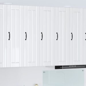 Wall Cabinet LUCCA High Gloss White 30 x 31 x 100 cm